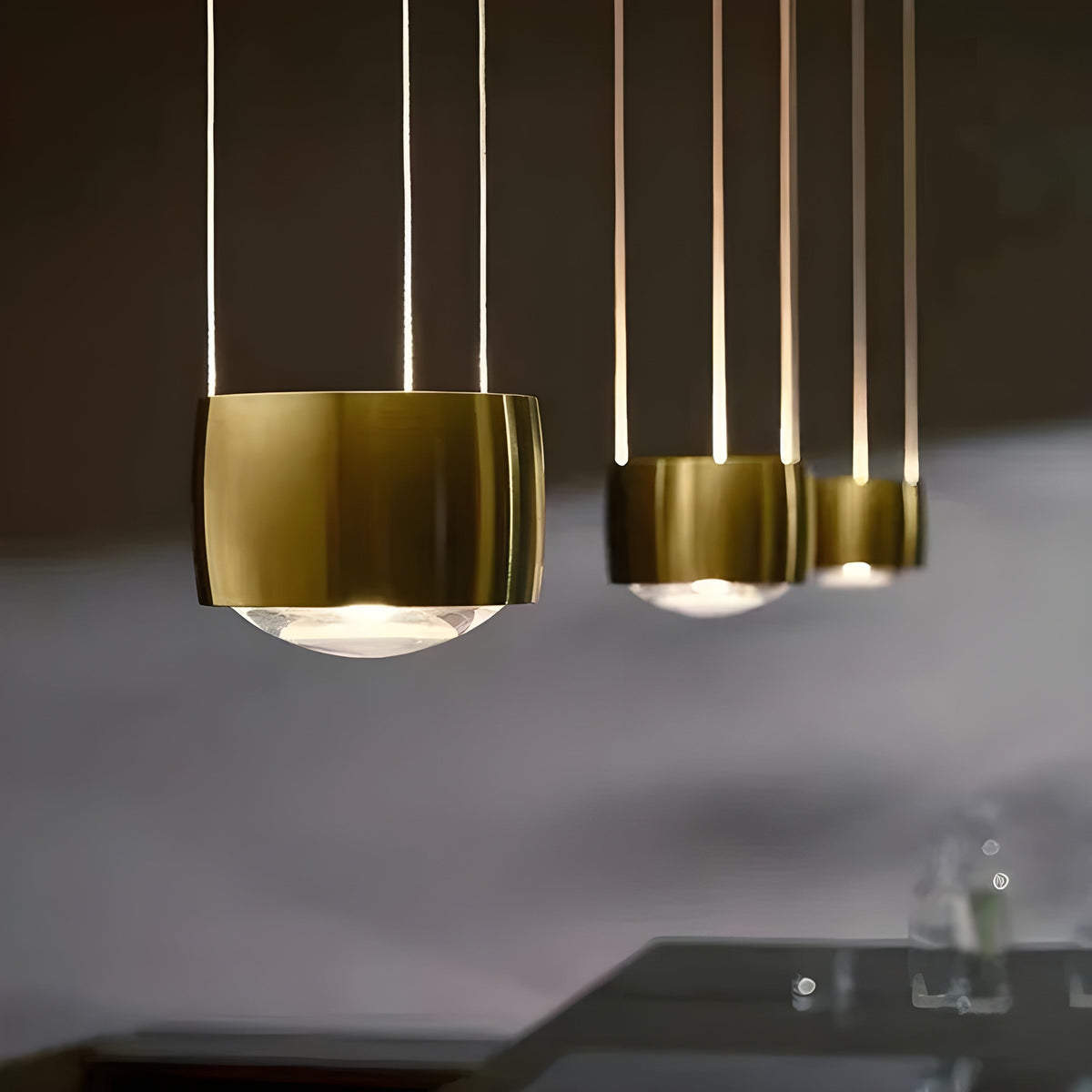 LED Pendellampe Med Minimalistisk Design Til Stue, Køkken Og Spiseområde