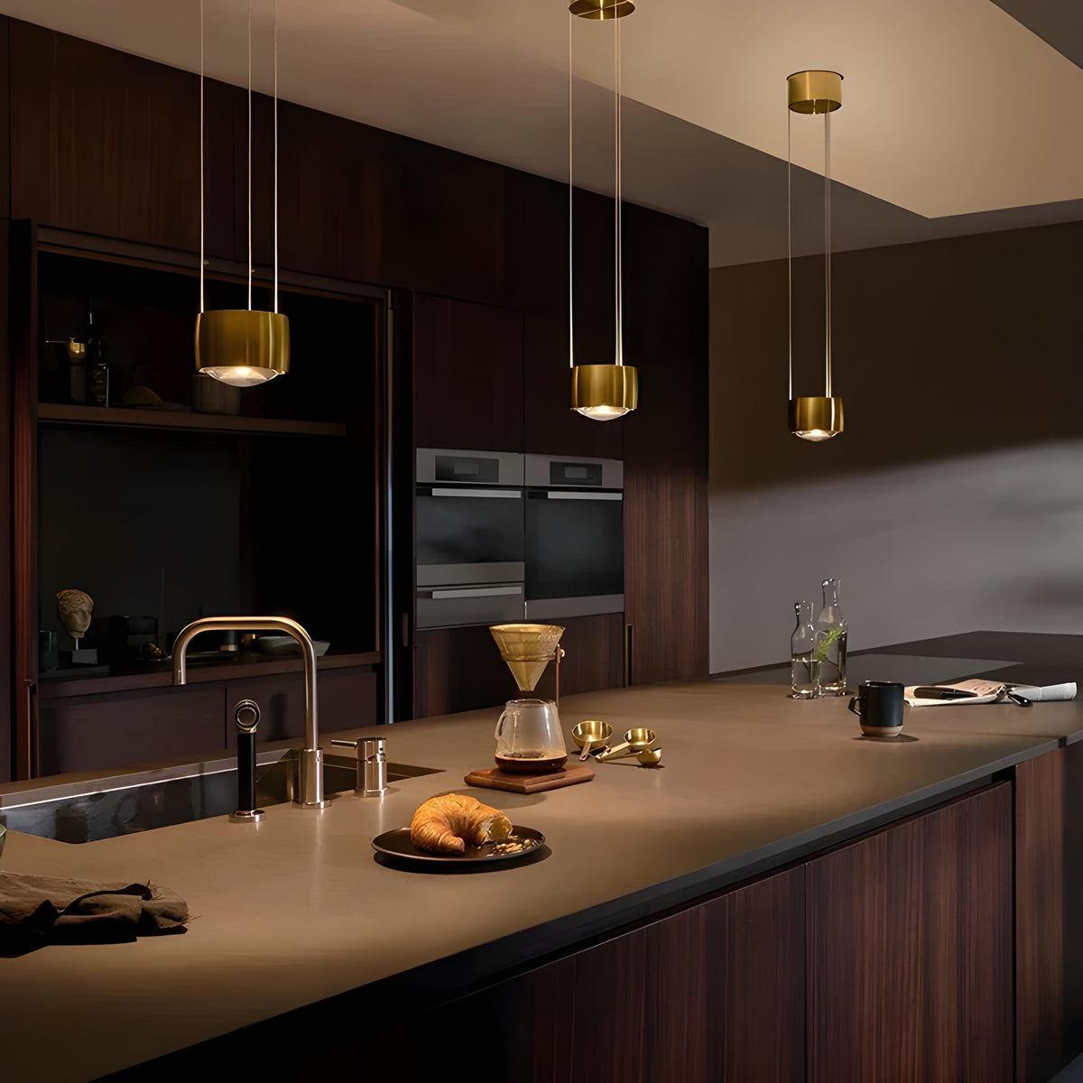 LED Pendellampe Med Minimalistisk Design Til Stue, Køkken Og Spiseområde