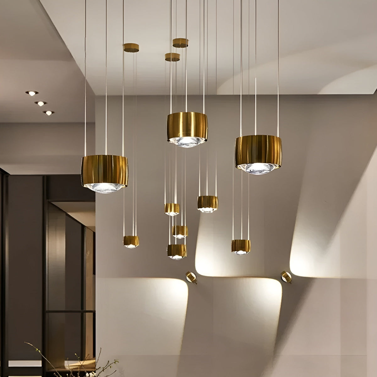 LED Pendellampe Med Minimalistisk Design Til Stue, Køkken Og Spiseområde