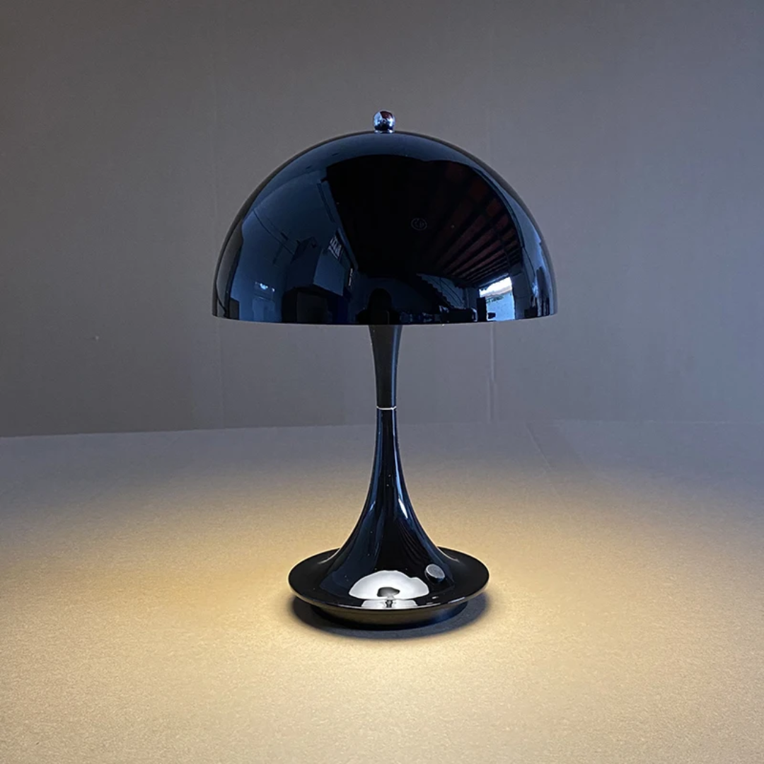 Trådløs Bordlampe med Moderne Form og Varm LED Belysning