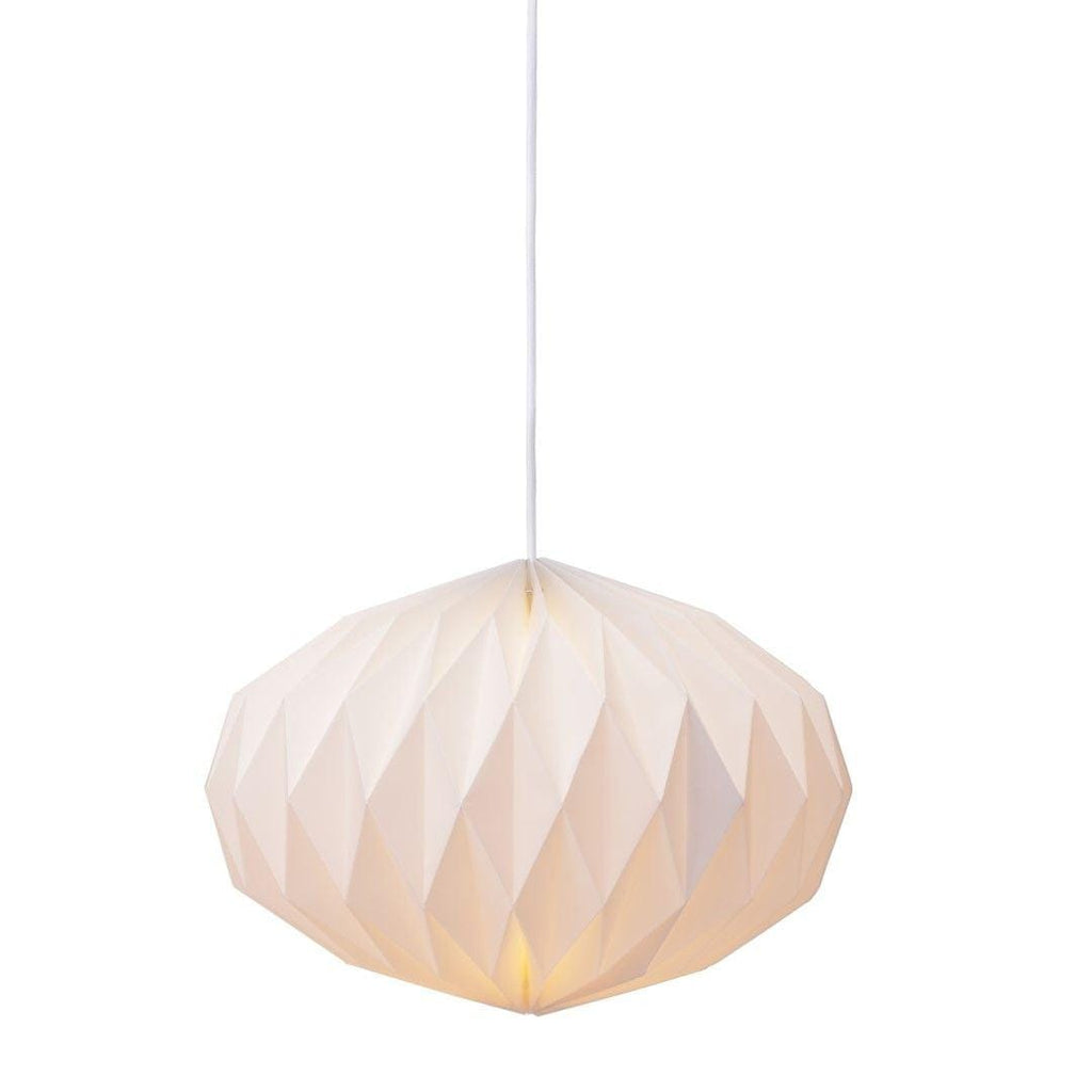 Origami Loftlampe Med Blød 360° Belysning Og Harmonisk Moderne Udtryk