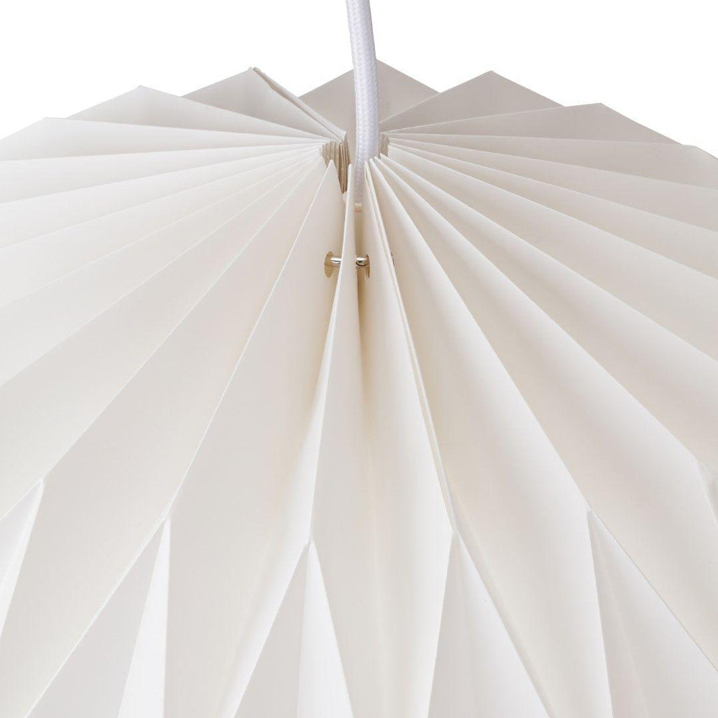 Origami Loftlampe Med Blød 360° Belysning Og Harmonisk Moderne Udtryk