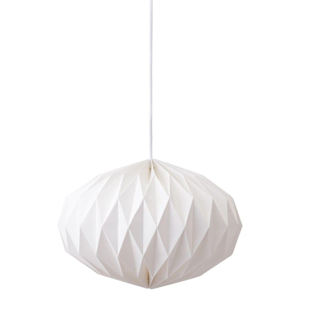 Origami Loftlampe Med Blød 360° Belysning Og Harmonisk Moderne Udtryk