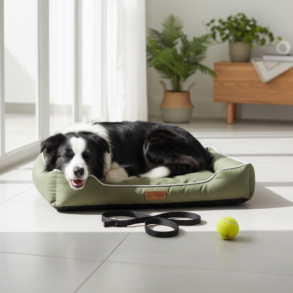 Ortopædisk Hundeseng med Blød Komfort og Skridsikker Bund