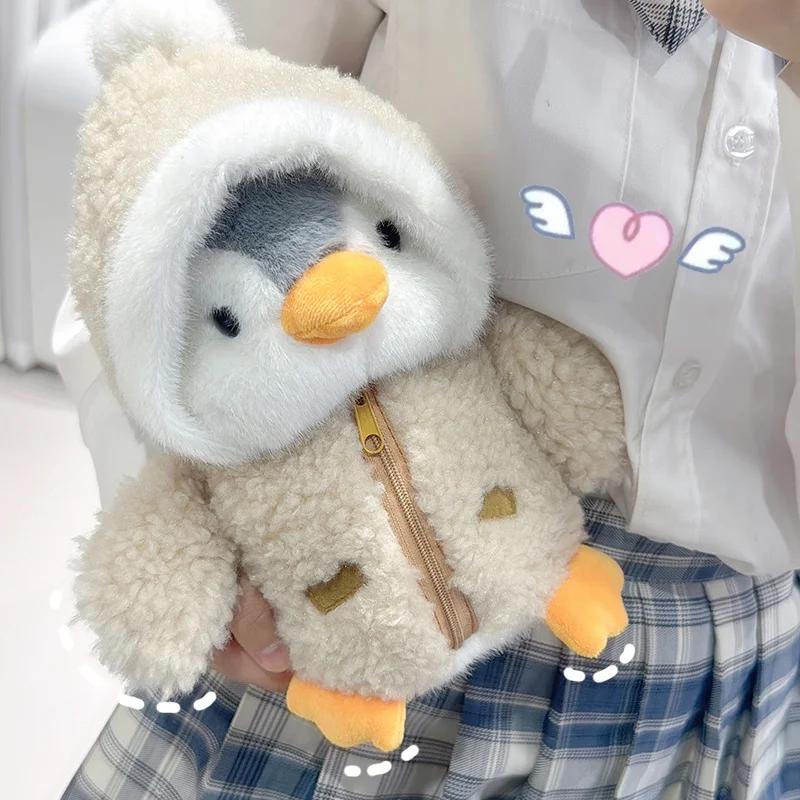 Blød Pingvinbamse på 25 cm til Kram og Hygge