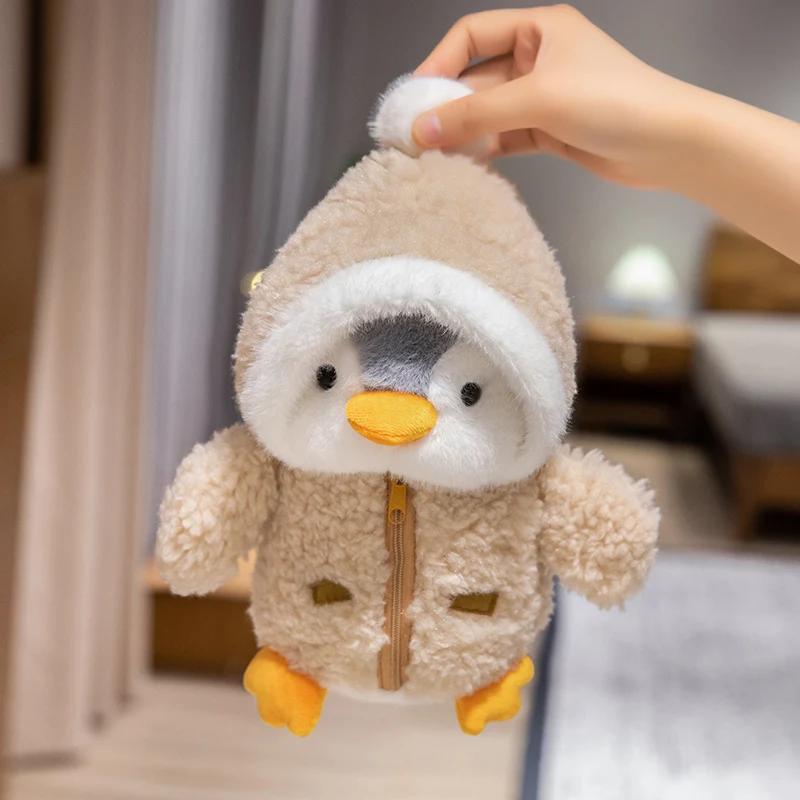 Blød Pingvinbamse på 25 cm til Kram og Hygge