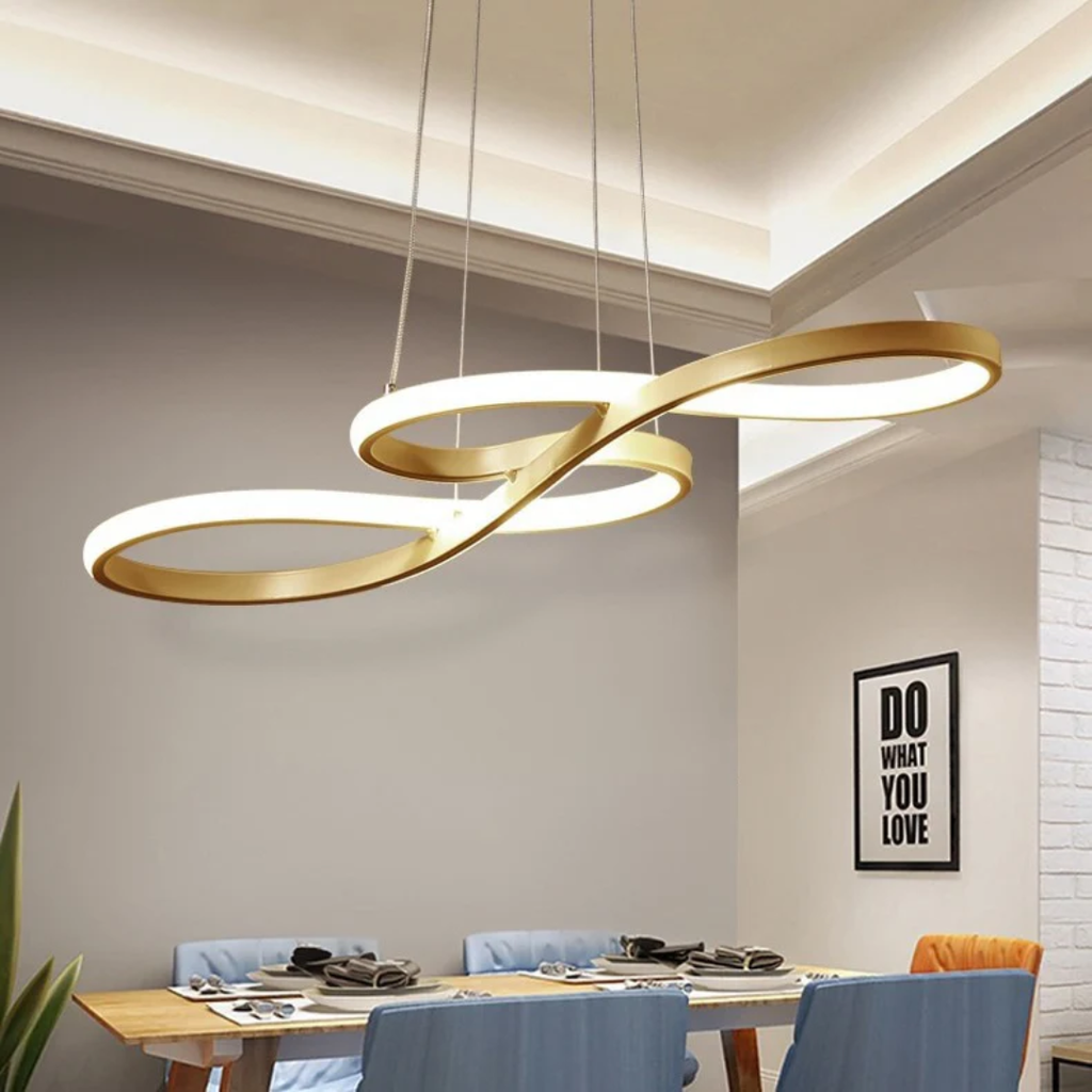Dæmpbar Led Ringlampe Til Moderne Rum