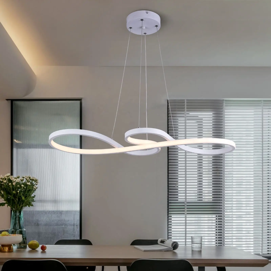 Dæmpbar Led Ringlampe Til Moderne Rum
