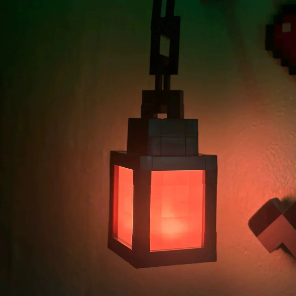 Pixelinspireret LED-Natlampe med USB-C Opladning