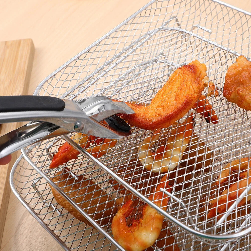 Stabelbare Airfryer Kurve Til Effektiv Og Smagfri Madlavning
