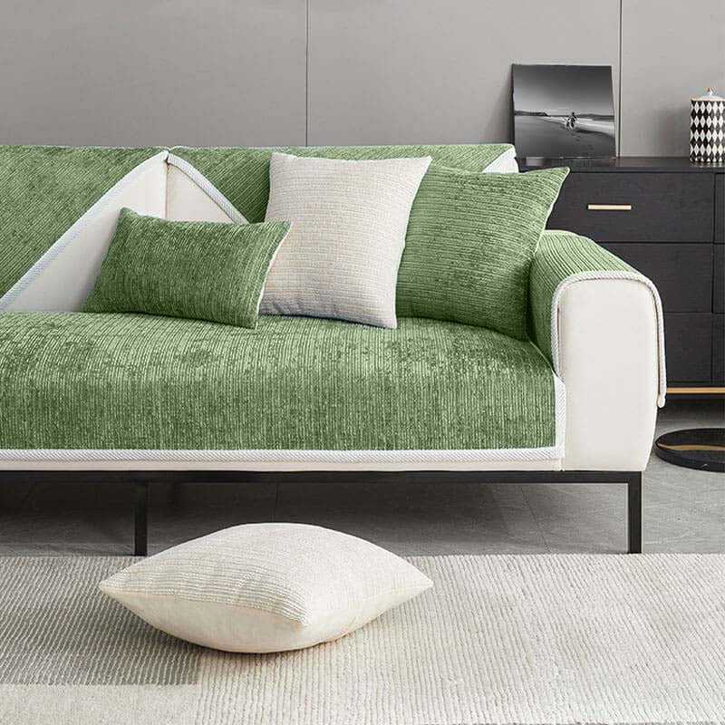 Chenille Overtræk med Blød Struktur og Stabil Sofa­beskyttelse