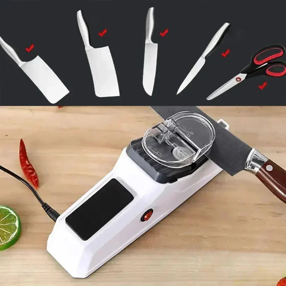 Knivsliber Med Elektrisk Slibesystem Og USB-Opladning