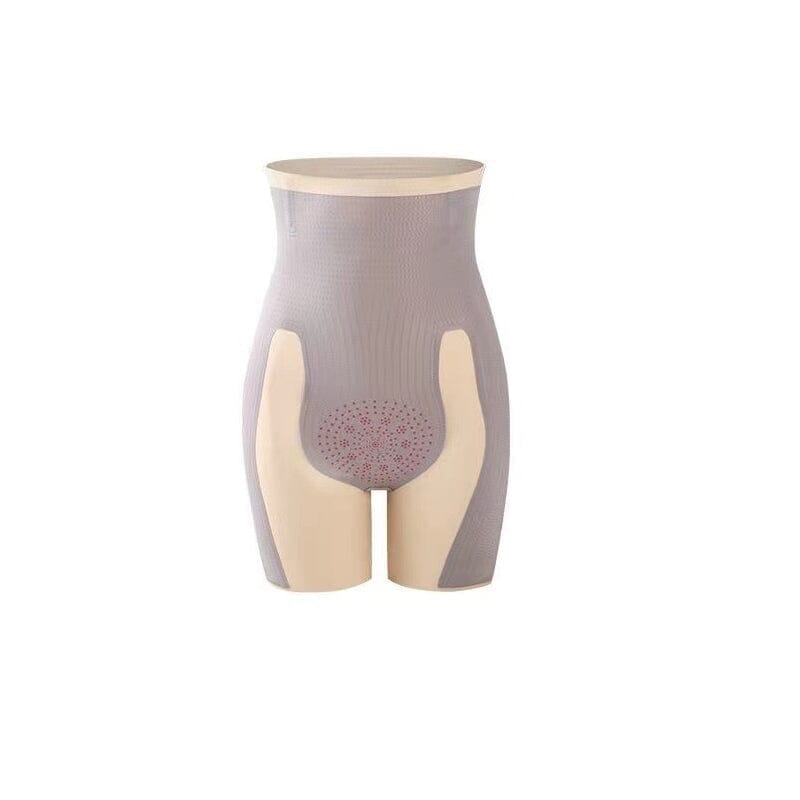 Højtaljede shapewear-bukser med elastisk støtte