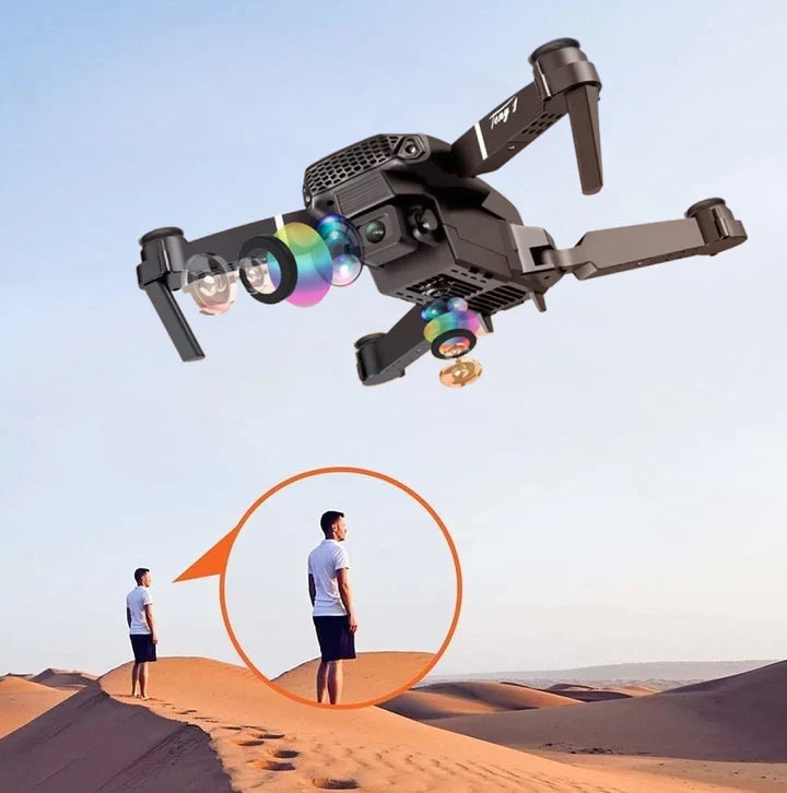Foldbar Drone Med Dobbelt Kamera Og Daglig Luftoptagelse