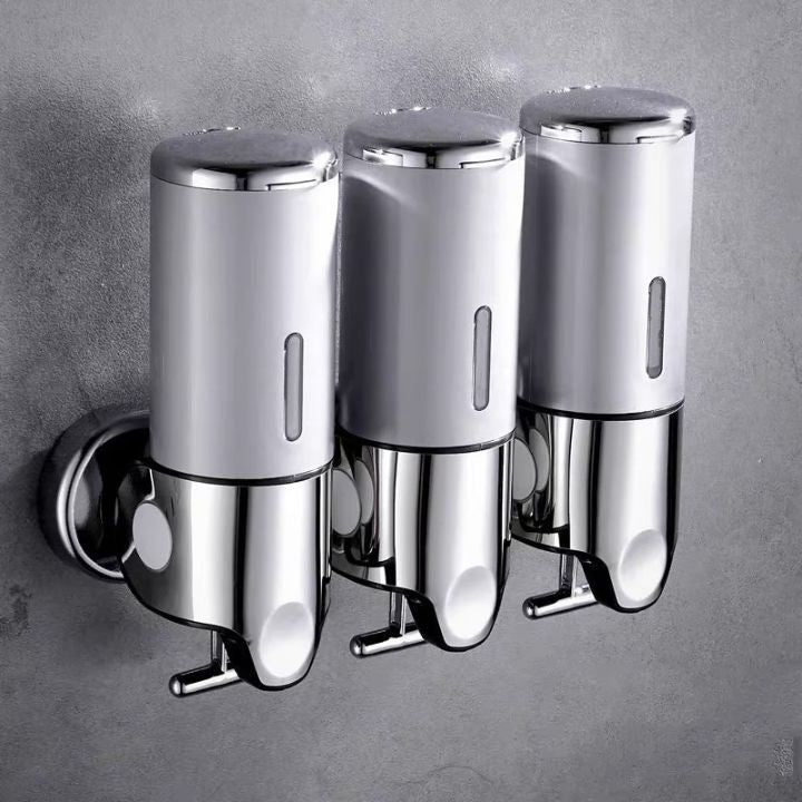 Vægmonteret Sæbedispenser Med Rustfrit Stål Design Til Badeværelse Og Køkken