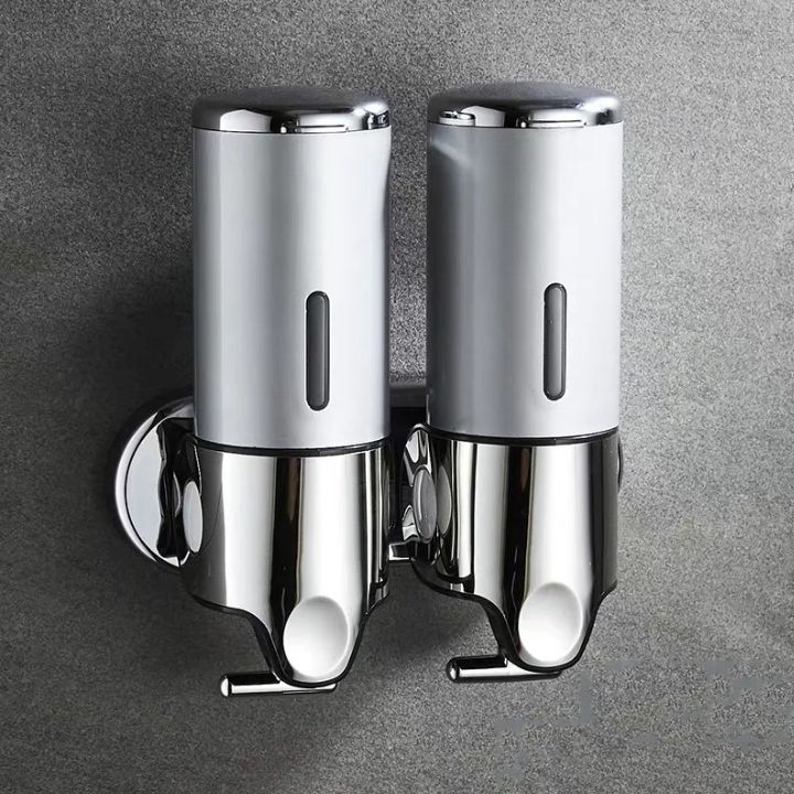 Vægmonteret Sæbedispenser Med Rustfrit Stål Design Til Badeværelse Og Køkken