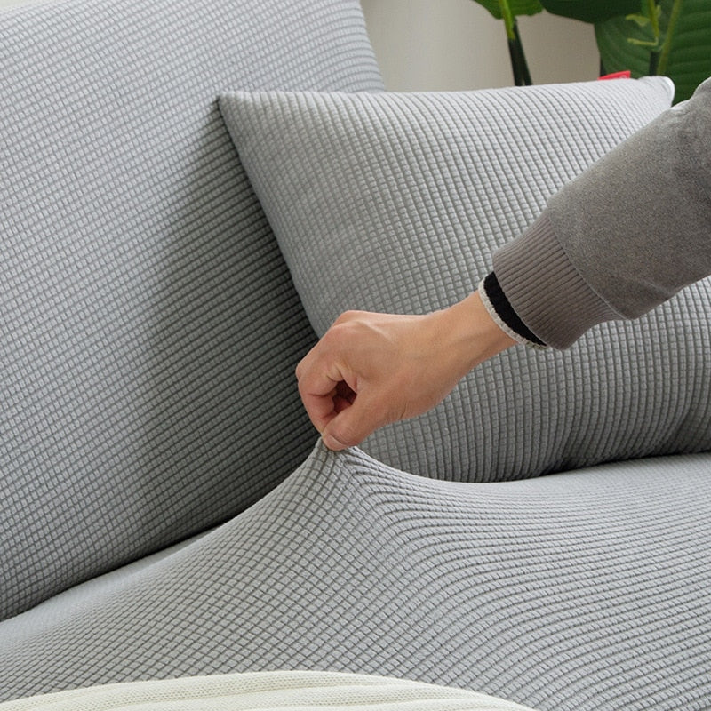Elastisk Sofaovertræk med Antislip Pasform og Beskyttende Tekstil