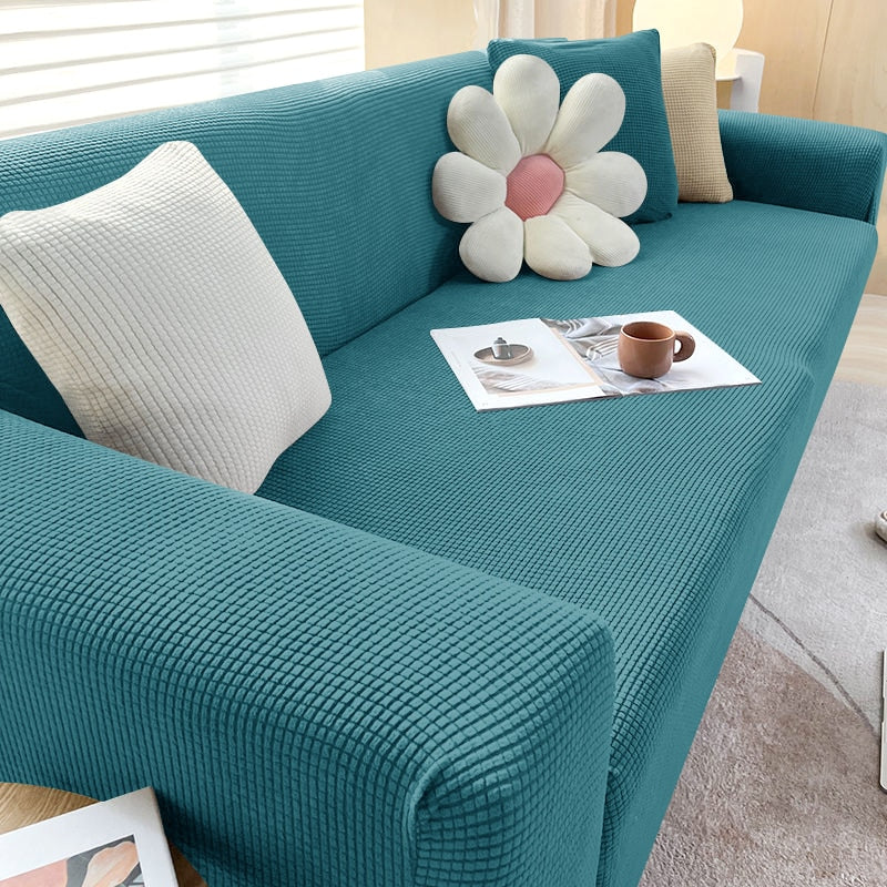 Elastisk Sofaovertræk med Antislip Pasform og Beskyttende Tekstil