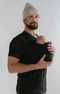 Baby Bære-T-Shirt Med Ergonomisk Støtte Og Justerbar Pasform