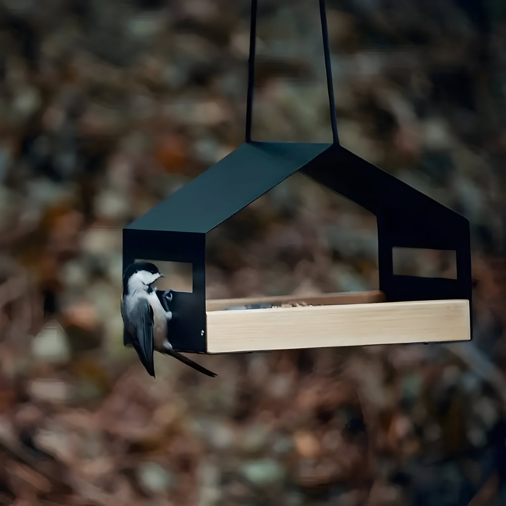 Hængende Fuglehus Til Små Havefugle Med Naturligt Design