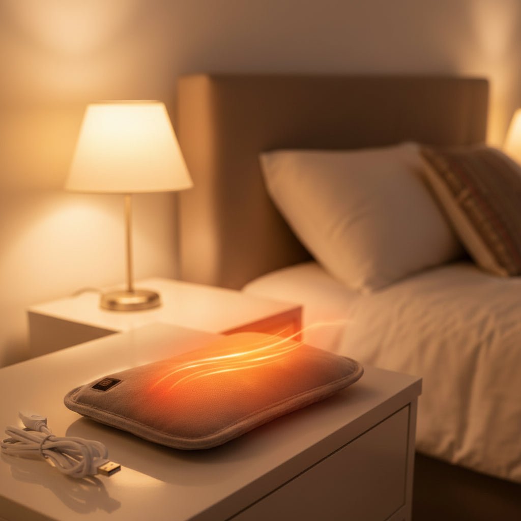 Elektrisk Varmepude på 30 × 20 cm med Justerbar Varme