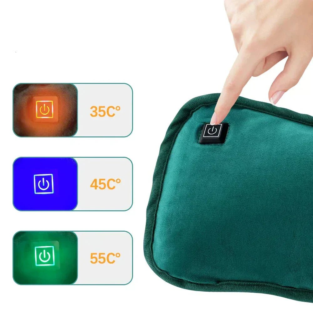 Elektrisk Varmepude på 30 × 20 cm med Justerbar Varme