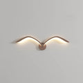 LED-Væglampe med Mågeformet Design