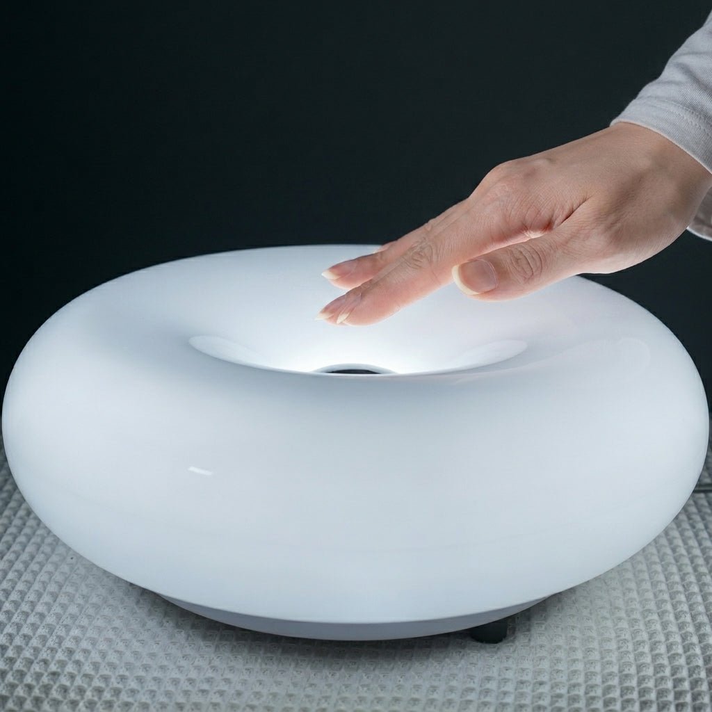 Donutlampe til Væg og Bord med Indirekte Lys