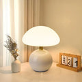 Keramisk Bauhaus Bordlampe med Blød Ambientelys