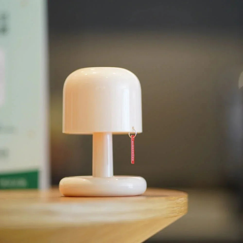 LED Tafellampe i Drejelig Aluminiumdesign med Blødt Ambientelys